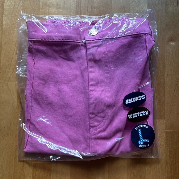 Big Bud Press Western Shorts Pink - Picture 3 of 4